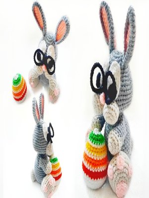 cover image of Crochet pattern Easter Bunny